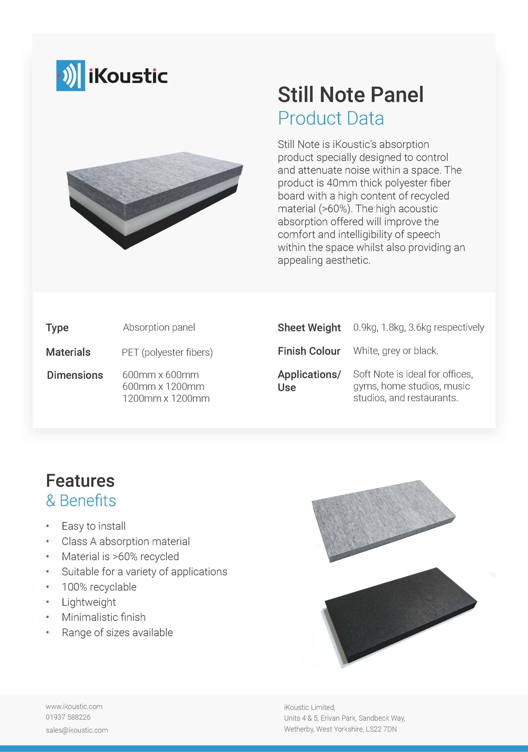 Still Note Product Data Sheet 1 Page 1 scaled